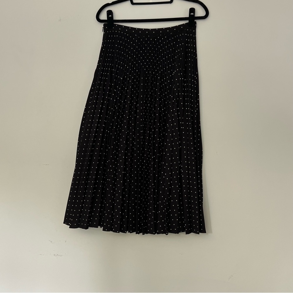 Club Monaco Black and White A-Line Skirt - Picture 7 of 7